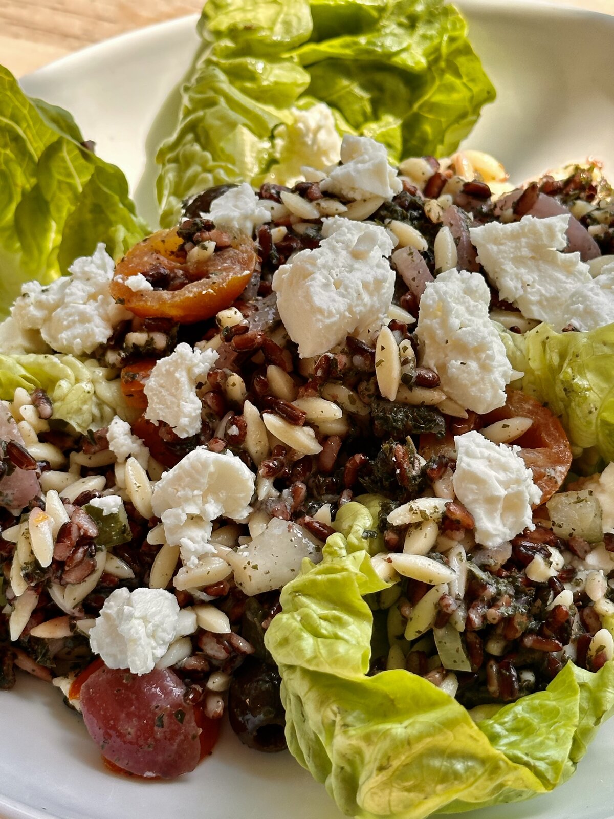 Feta, Orzo & Black Rice Salad