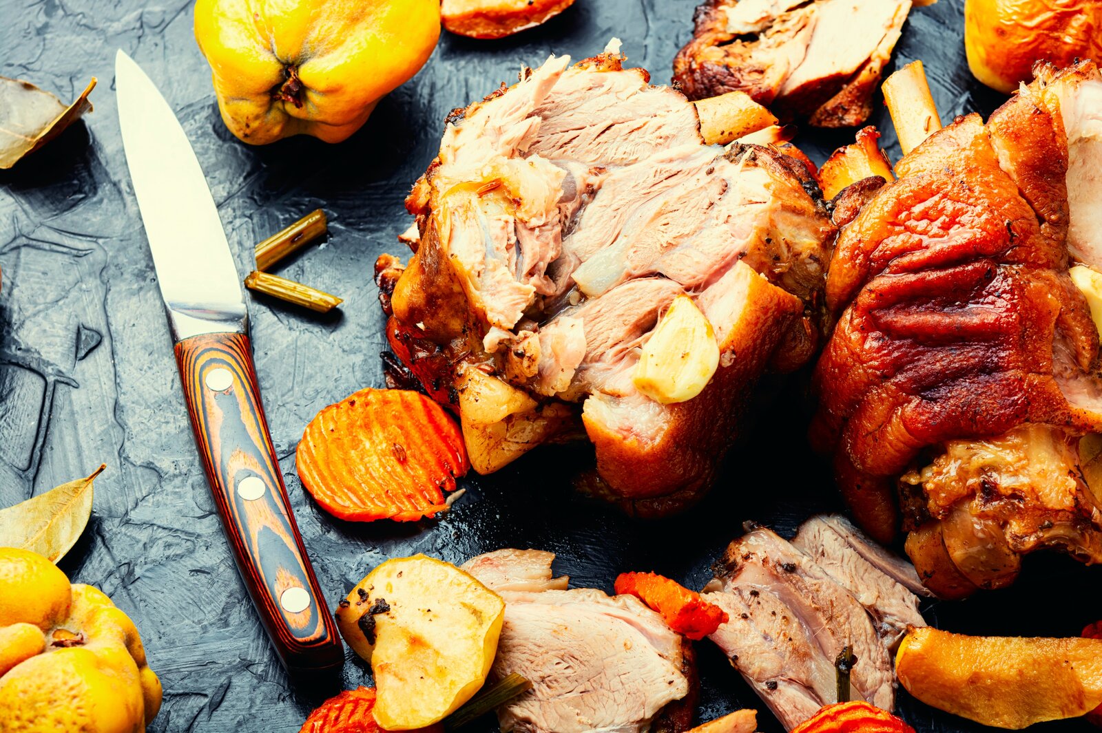 Lamb carvery plate